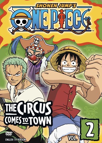 One Piece Vol. 2 - The Circus Comes To Town DVD | Anime Adventure Series | Perfect for Anime Fans & Collectors | Great for Movie Nights & Binge-Watching