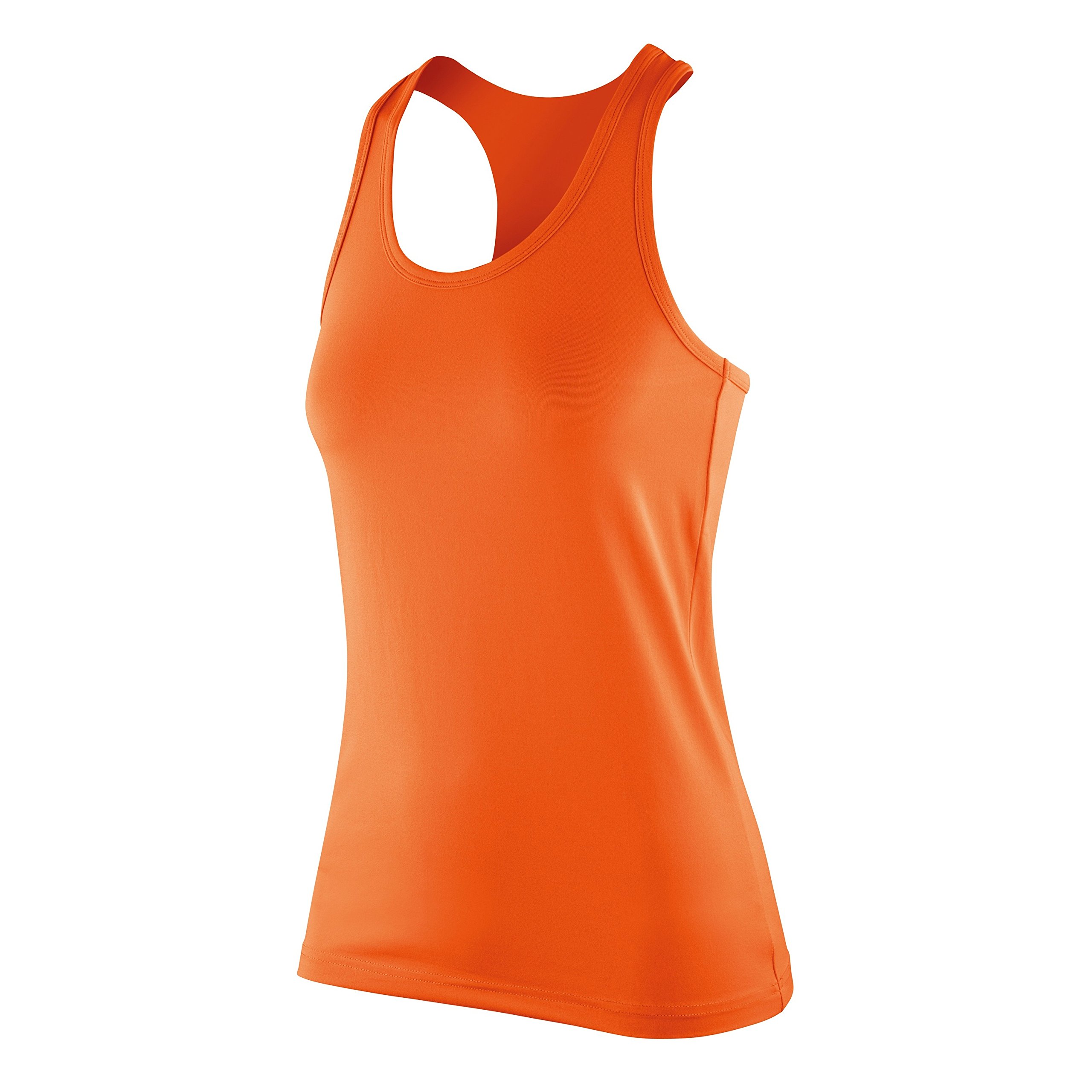 Spiro Women's Softex Stretch Fitness Vest Top - Breathable Workout Tank for Yoga, Running & Gym - XS (Peppermint Green) - Lightweight Athletic Wear for Active Lifestyles