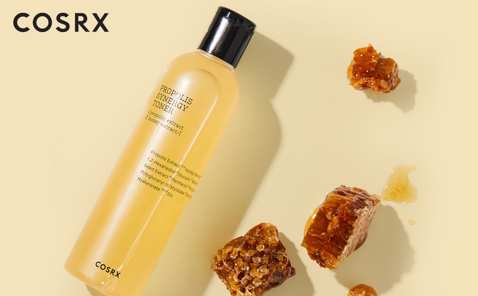 COSRX Full Fit Propolis Synergy Toner 150ml - Hydrating Facial Toner with Propolis & Honey Extract for Glowing Skin | Korean Skincare for Dry & Sensitive Skin | Daily Hydration & Skin Barrier Repair