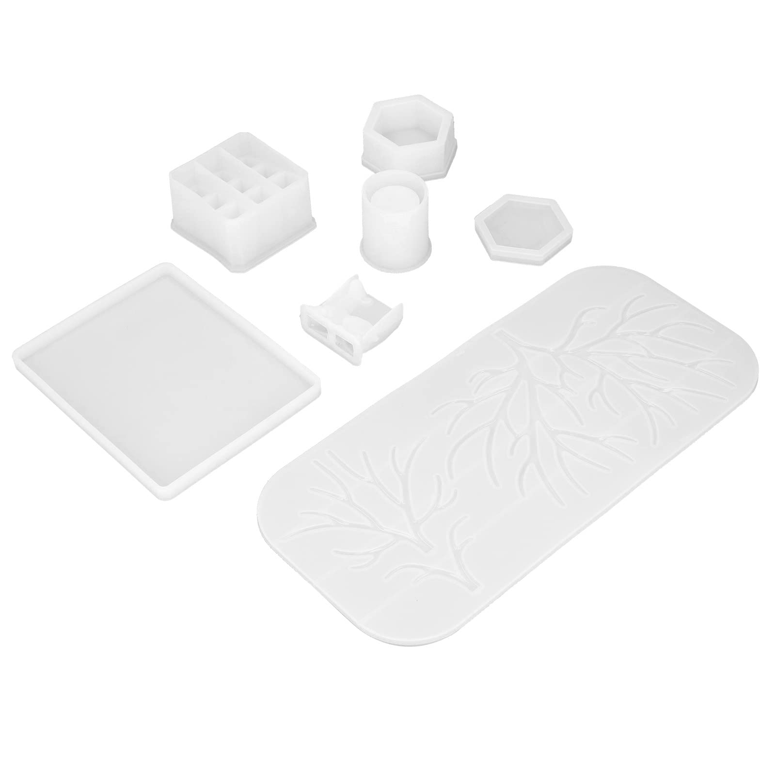 Yosoo Silicone Resin Deer Molds - Durable Flexible Makeup Display Tray for Birthday Party, DIY Crafts, Soap & Candle Making - Unique Deer Shape for Home Decor & Gift Giving