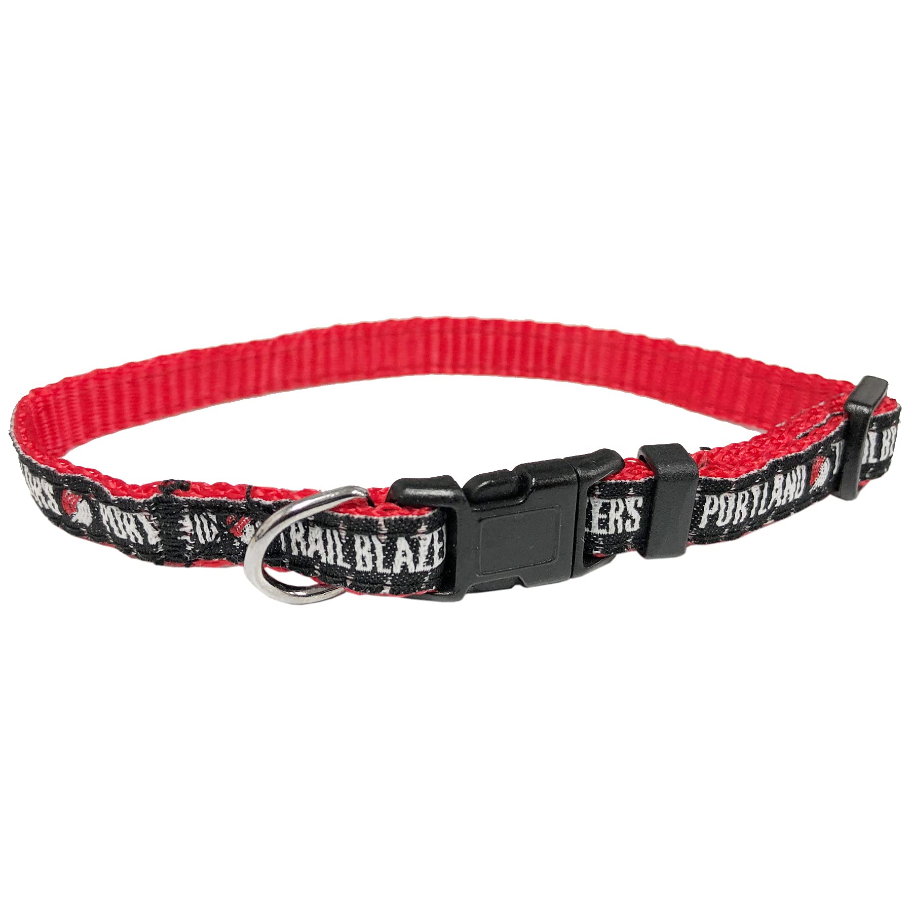 NBA Portland Trail Blazers Pet Leash and Collar Set for Dogs - Matching Team Logo Design for Small Pets - Perfect for Walks, Training and Game Day Outfits