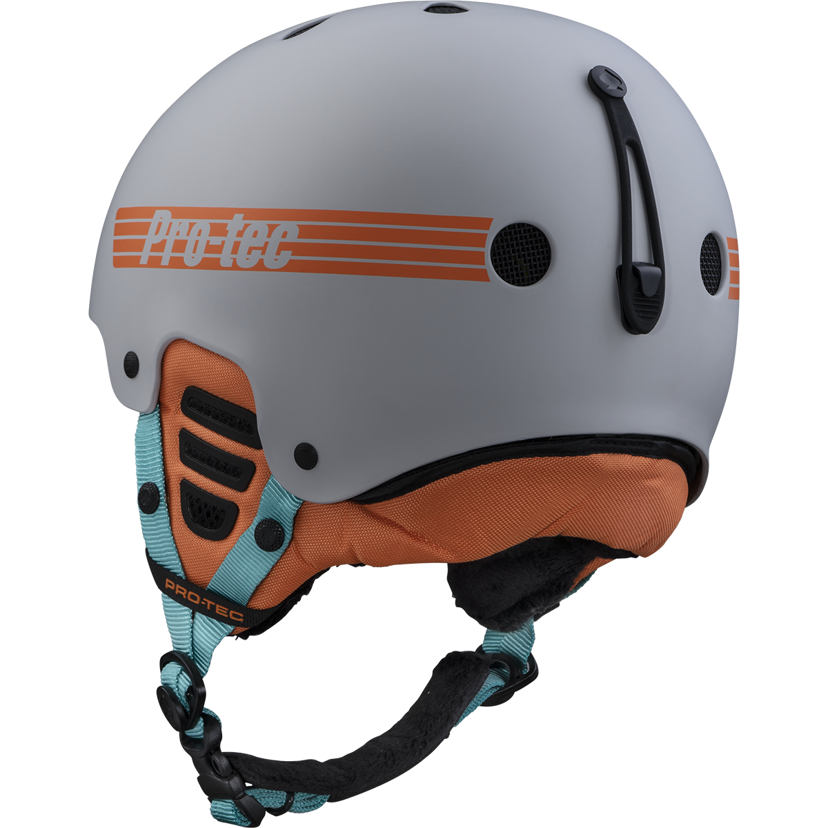 Old School Snow Helmet with MIPS Technology - 90's Retro Gray - Perfect for Skiing, Snowboarding & Winter Sports