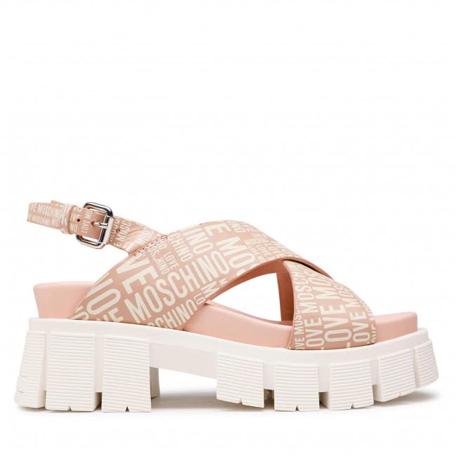 Love Moschino Women's Fashion Sandals - Comfortable & Stylish Summer Shoes for Beach, Vacation & Casual Outings