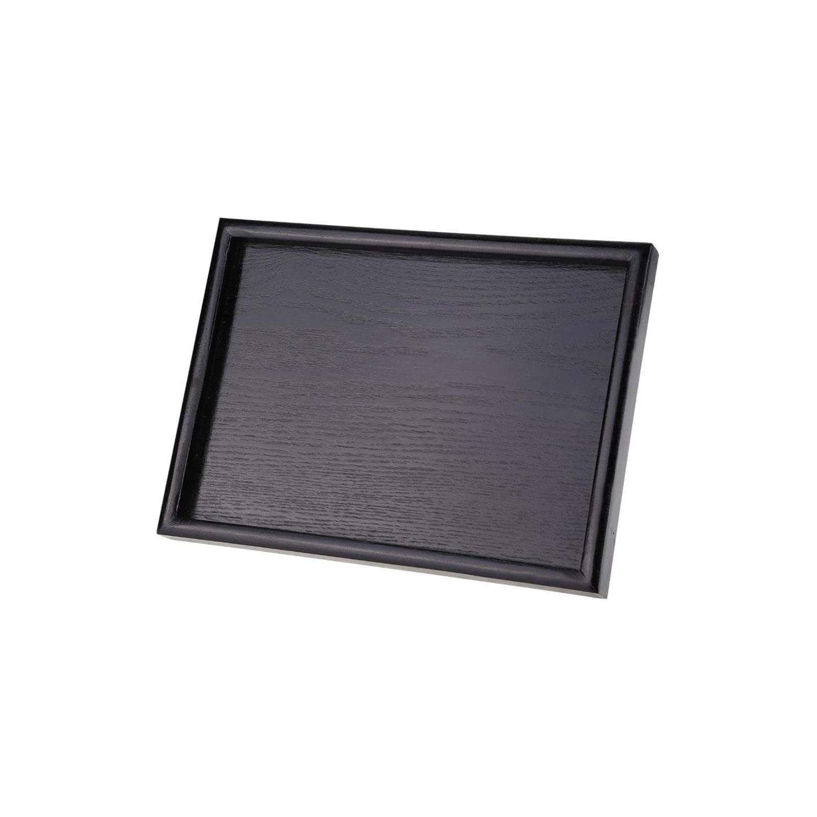 Wooden Serving Tray for Coffee Table - Ottoman Style 30x20cm for Home & Restaurant Use