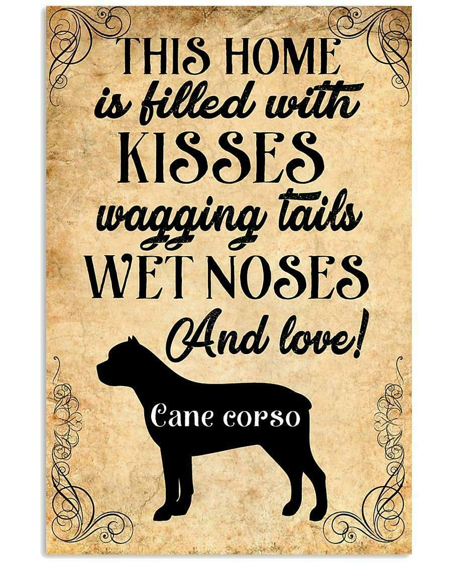 300-Piece Jigsaw Puzzle - Cane Corso Dog Kisses & Wagging Tails - Fun Educational Puzzle for Adults & Kids - Brain Teaser Game, Family Gift Idea - Perfect for Relaxation, Family Bonding & Cognitive Development