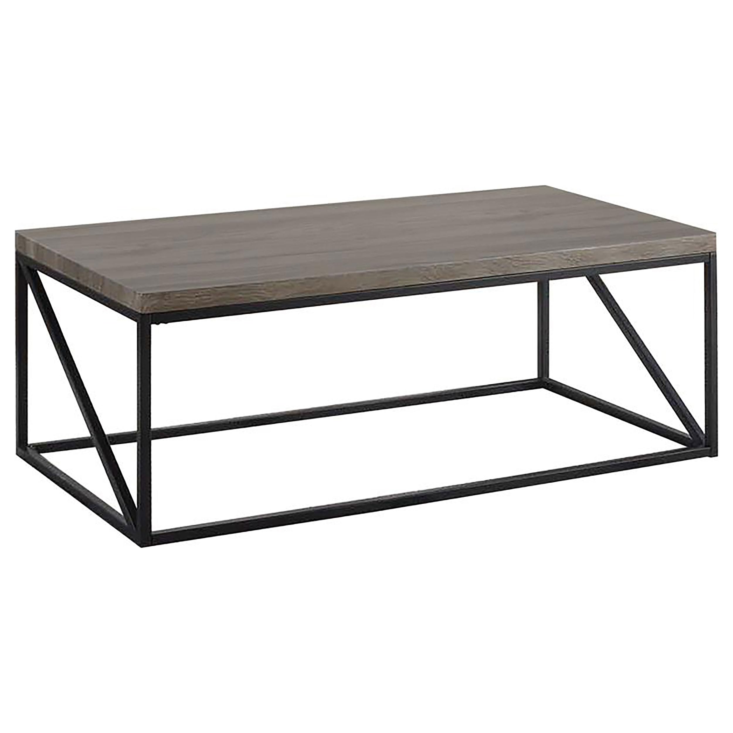 Black Coaster Furniture Coffee Table 705618 - Modern Living Room Centerpiece for Home Decor