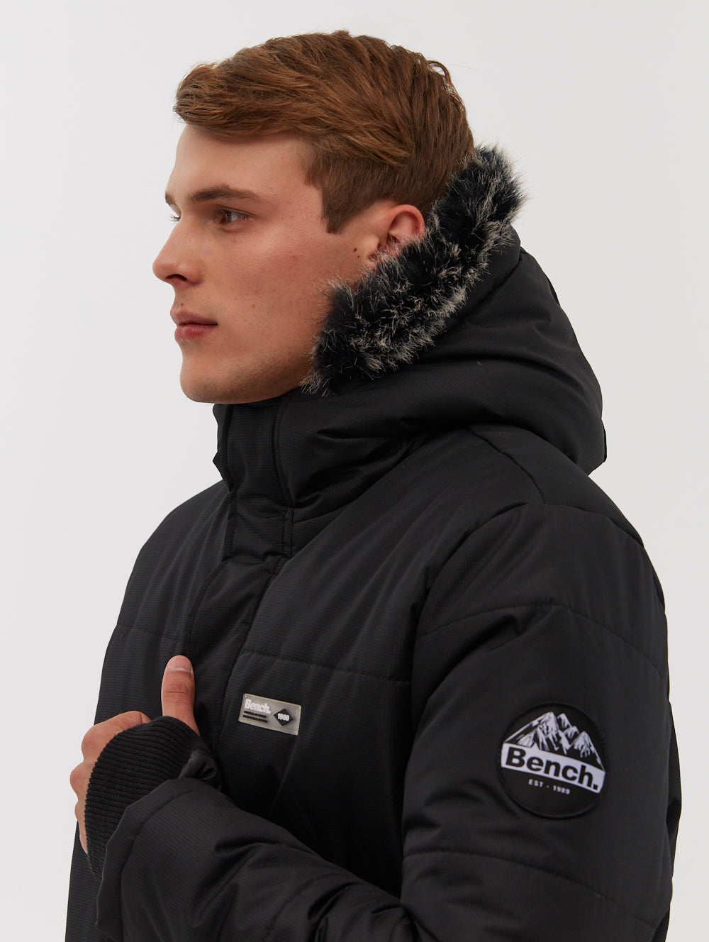 Koufax Puffer Parka Jacket for Men & Women - Lightweight Winter Coat with Hood, Waterproof & Windproof - Perfect for Skiing, Hiking & Outdoor Activities