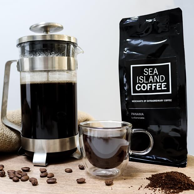 Premium Geisha Coffee Beans from Panama - La Esmeralda Private Collection (250g) for French Press, Pour Over & Drip Brewing - Gourmet Specialty Coffee for Home Baristas & Coffee Lovers