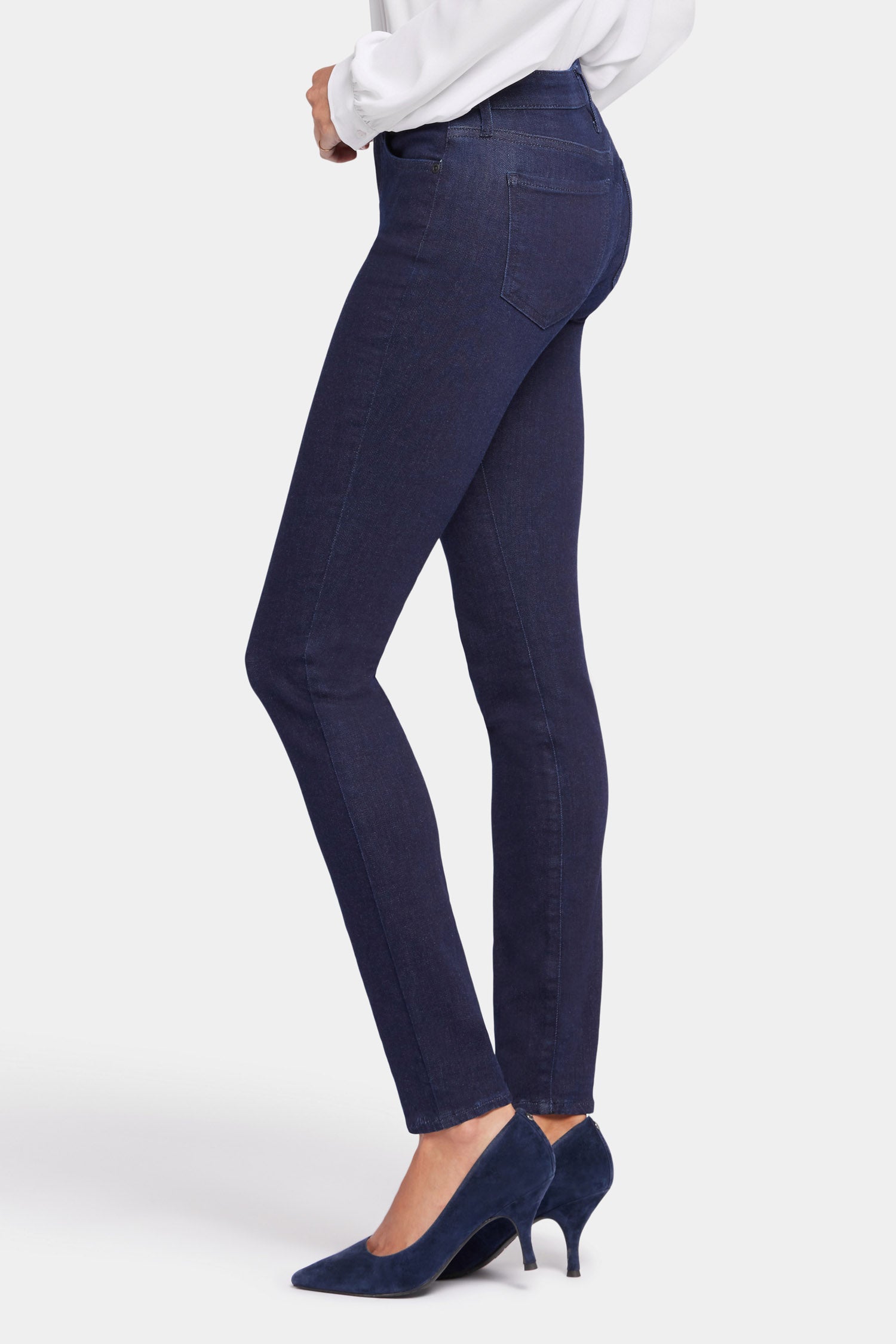 Ami Skinny Jeans for Women - High Waisted Stretch Denim Pants in Rinse Wash | Perfect for Casual Wear, Office Outfits & Night Out Looks