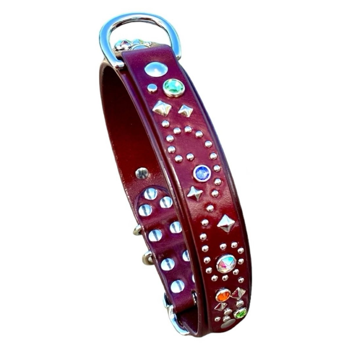 Premium Stargazer Crystal Dog Collar with Matching Leash - Sparkling Adjustable Pet Collar for Small Medium Dogs - Perfect for Walks, Gifts & Special Occasions
