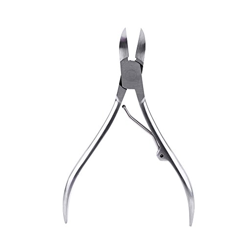 Professional Stainless Steel Manicure Scissors & Cutters for Thick & Ingrown Nails - Precise Nail Trimming Tool for Home & Salon Use - Perfect for Pedicures, Toenail Care & Grooming Kits