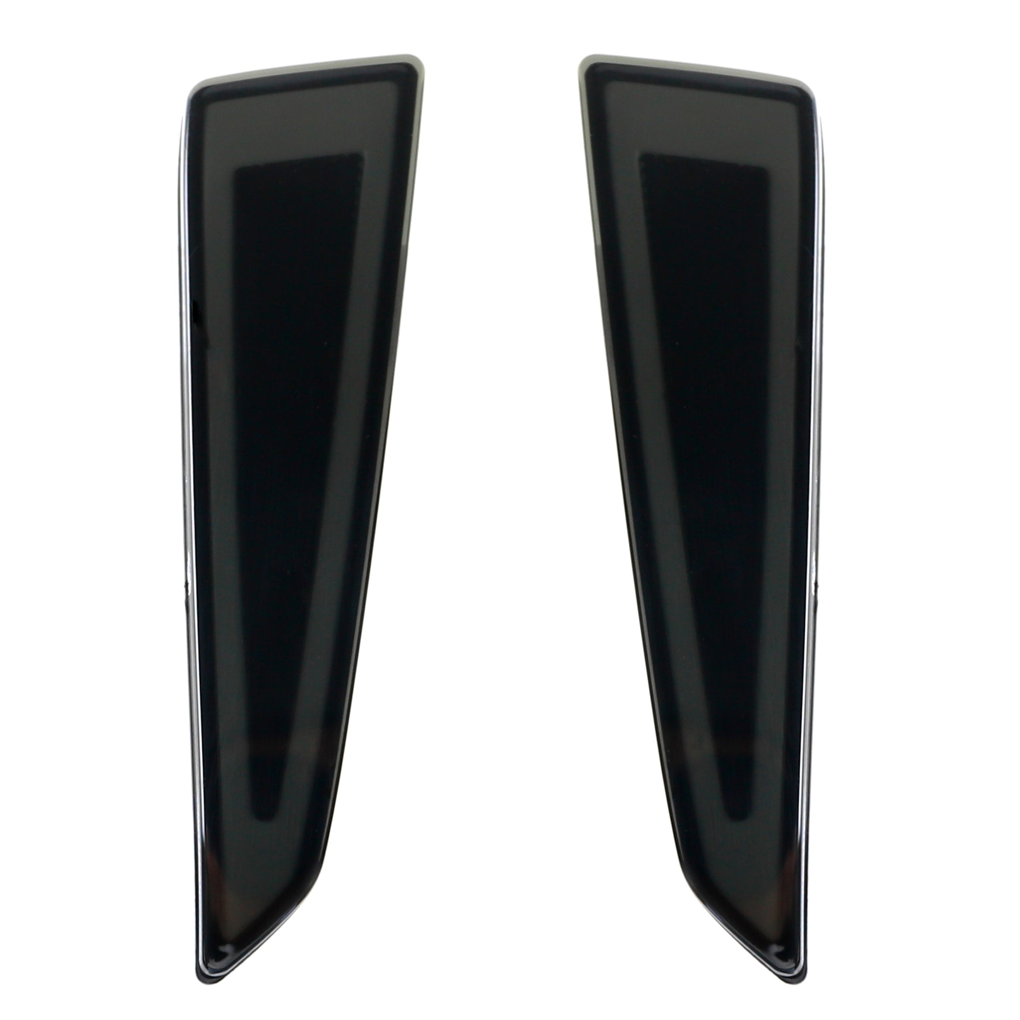 Blackout Smoked Lens Rear Bumper Reflector Lenses for 2015-2019 Lexus RX350 RX450h - Upgrade Your Vehicle's Style & Nighttime Safety (Perfect for Customization, Car Shows & Night Driving)