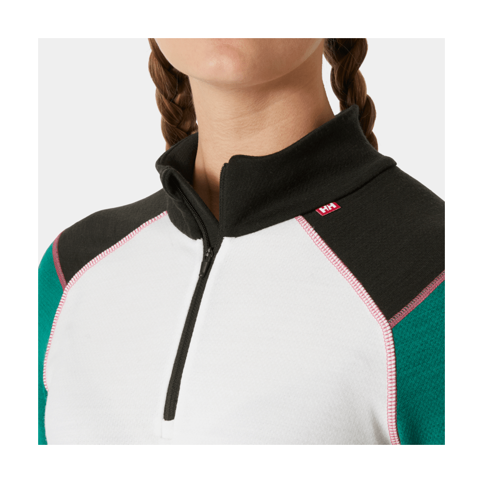 Helly Hansen Women's Lifa Merino Midweight 1/2 Zip Sweater - Winter Thermal Base Layer for Skiing, Hiking & Outdoor Activities