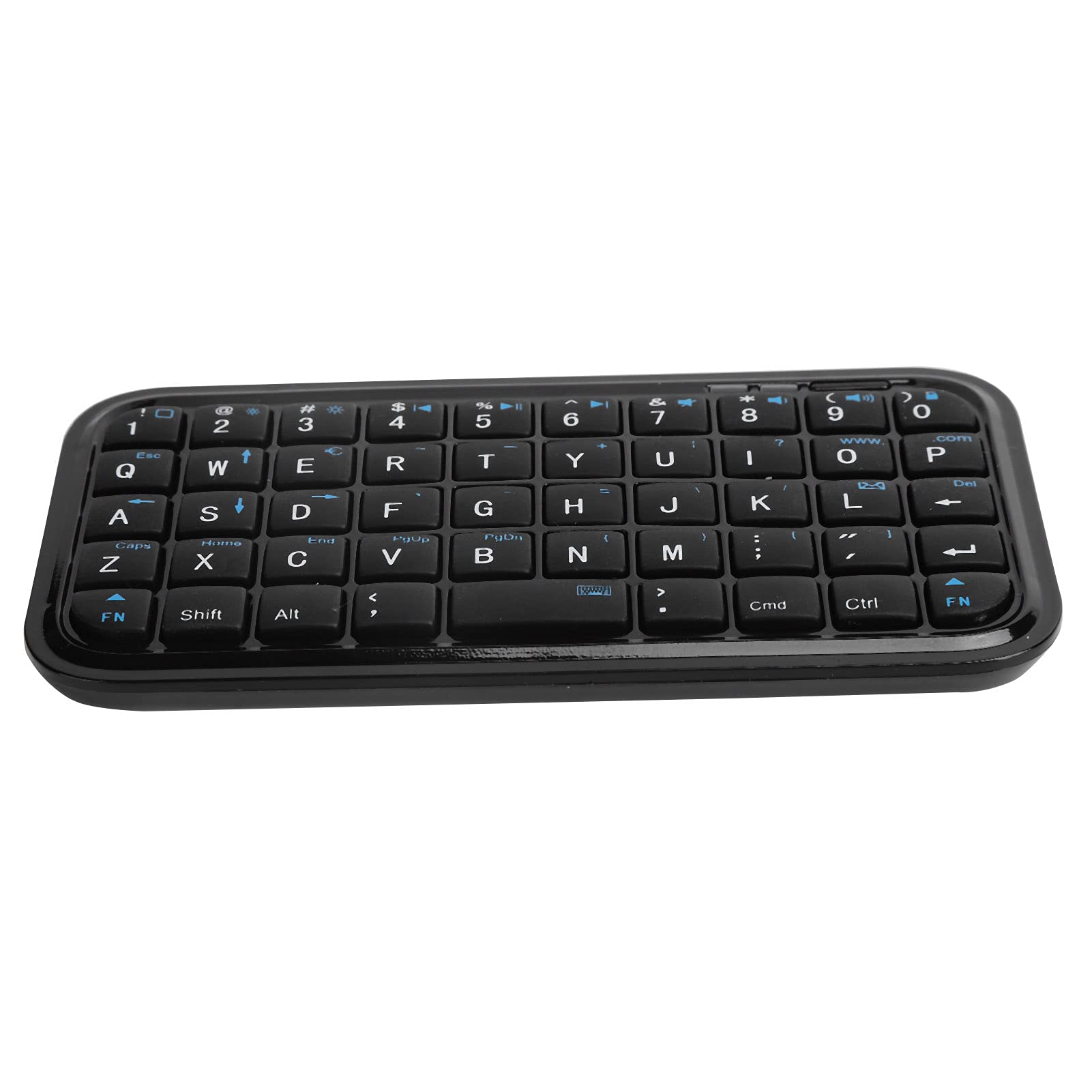 PUSOKEI Mini Bluetooth Keyboard - Rechargeable Wireless Keyboard with Lithium Battery for iPad 1/2/Air, Android Tablets & Smartphones | Perfect for Travel, Office & Home Use