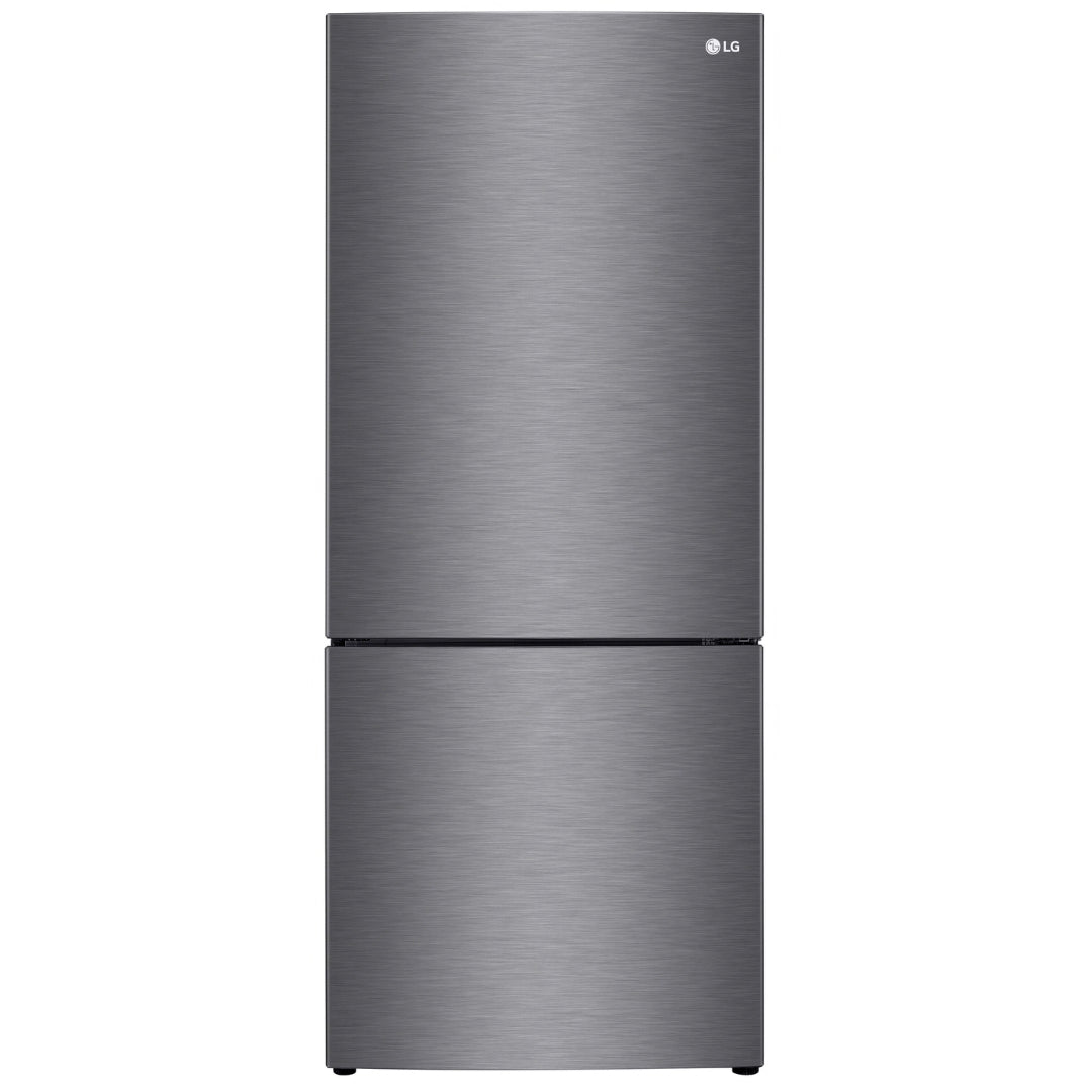 LG 455UPLE 420L Bottom Mount Refrigerator - Dark Graphite | Energy Efficient, Spacious Design for Modern Kitchens | Perfect for Home, Office & Restaurant Use