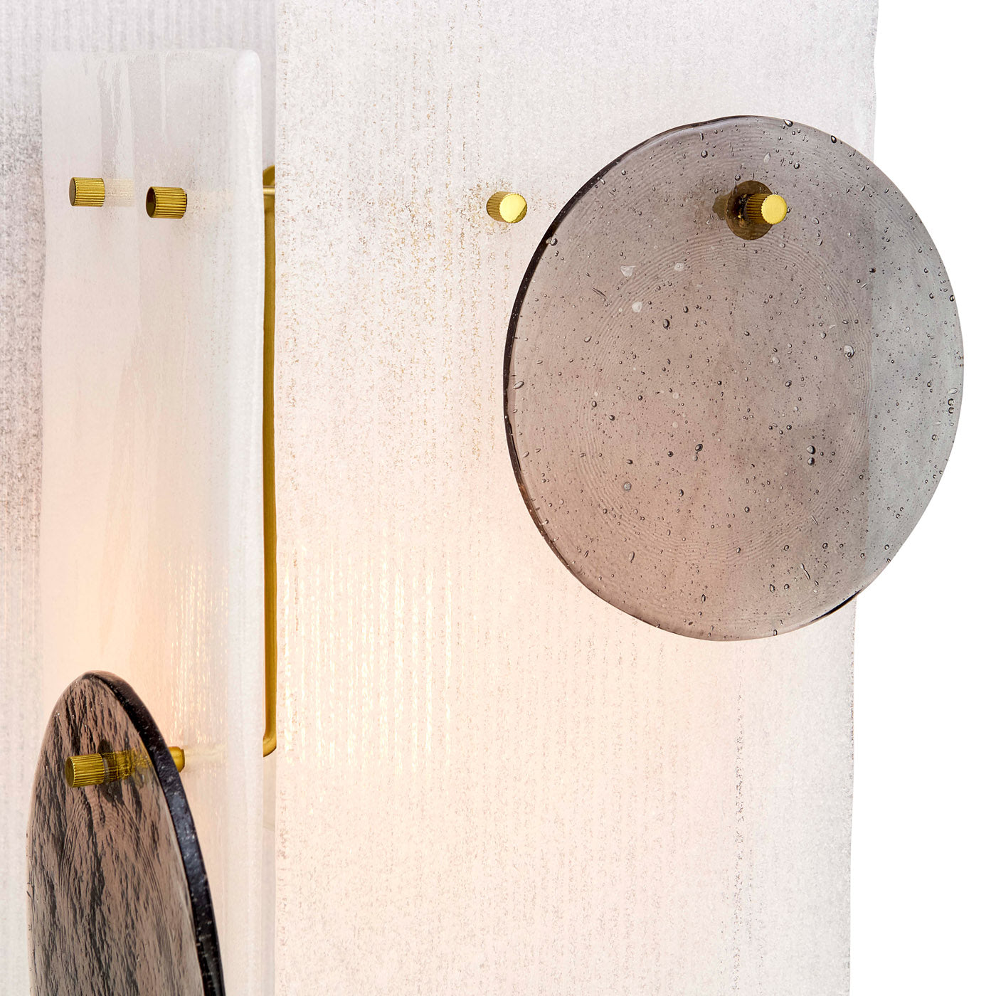 Rialto Pendant Light Fixture - Modern Glass Chandelier for Dining Room, Kitchen Island, or Bedroom Ceiling Lighting