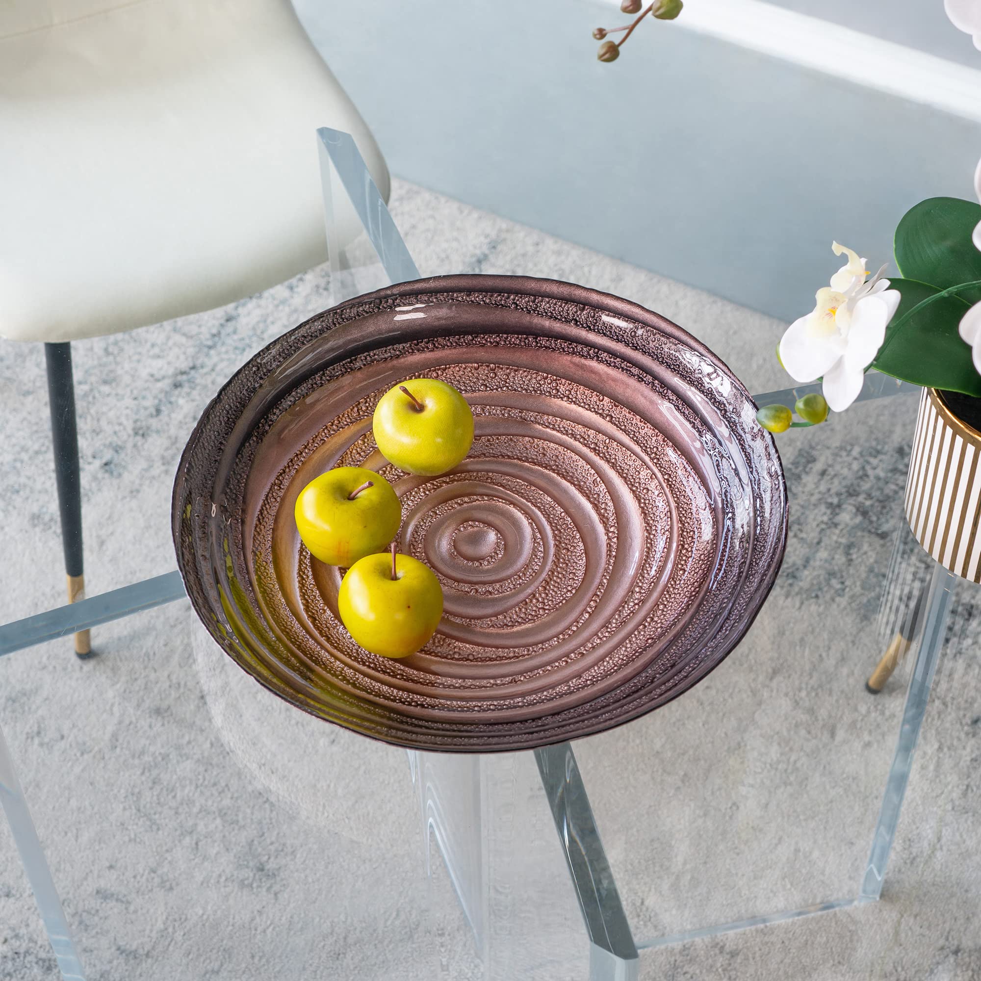 A&B Home Concentric Charger Plate - 16