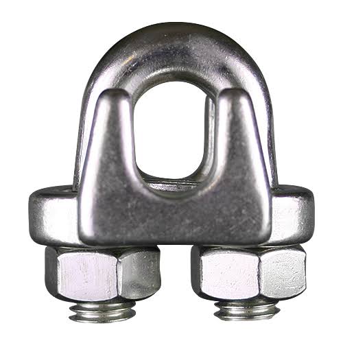 Premium Marine Grade Stainless Steel Cable Clips (Locking Type) - Corrosion-Resistant for Boats, RVs, Outdoor Furniture & Deck Hardware
