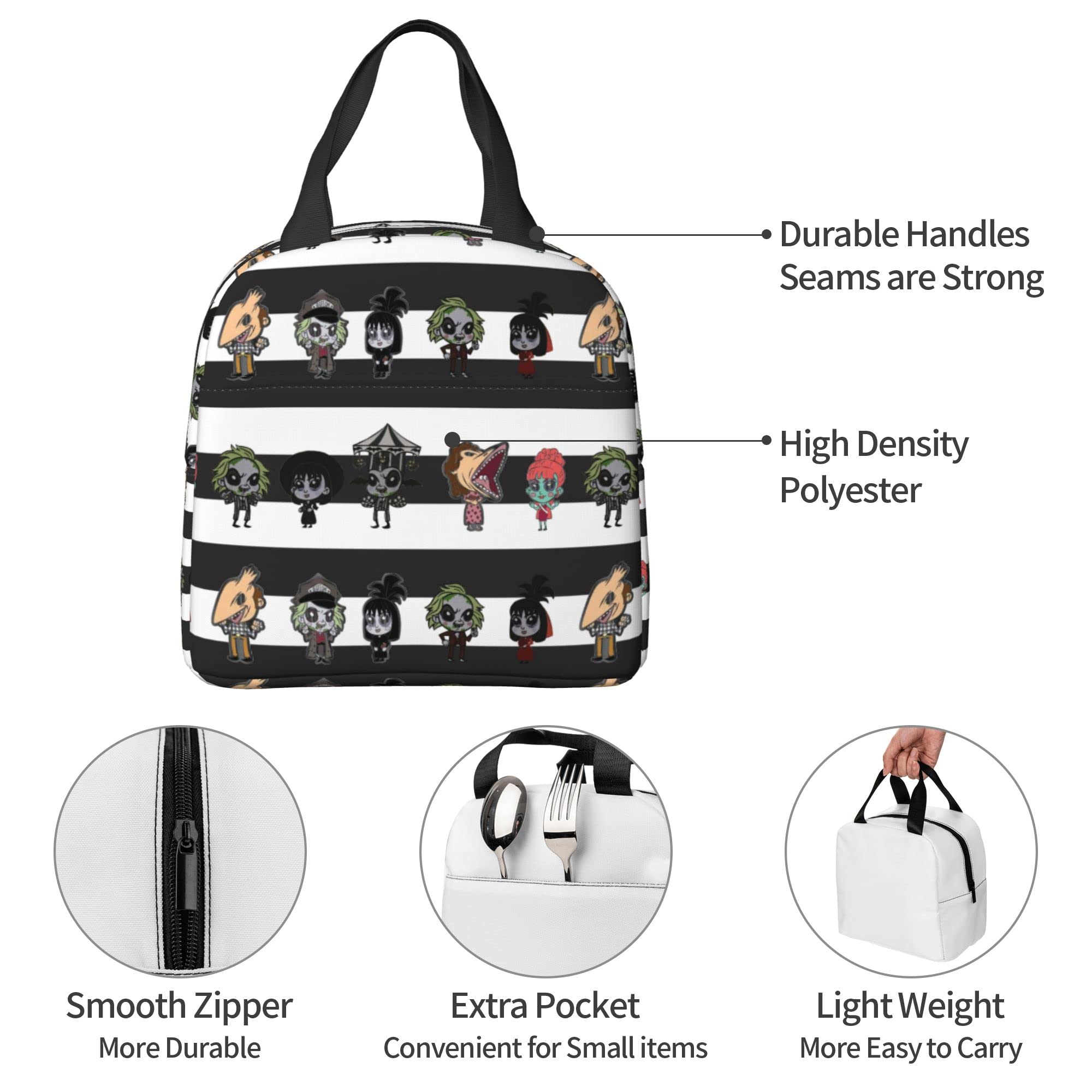 Insulated Lunch Bag for Women & Men - Portable Thermal Lunch Tote for Work, Office, School & Picnic | Leakproof Cooler Lunch Box for Kids & Adults | Perfect for Meal Prep, Camping & Outdoor Activities