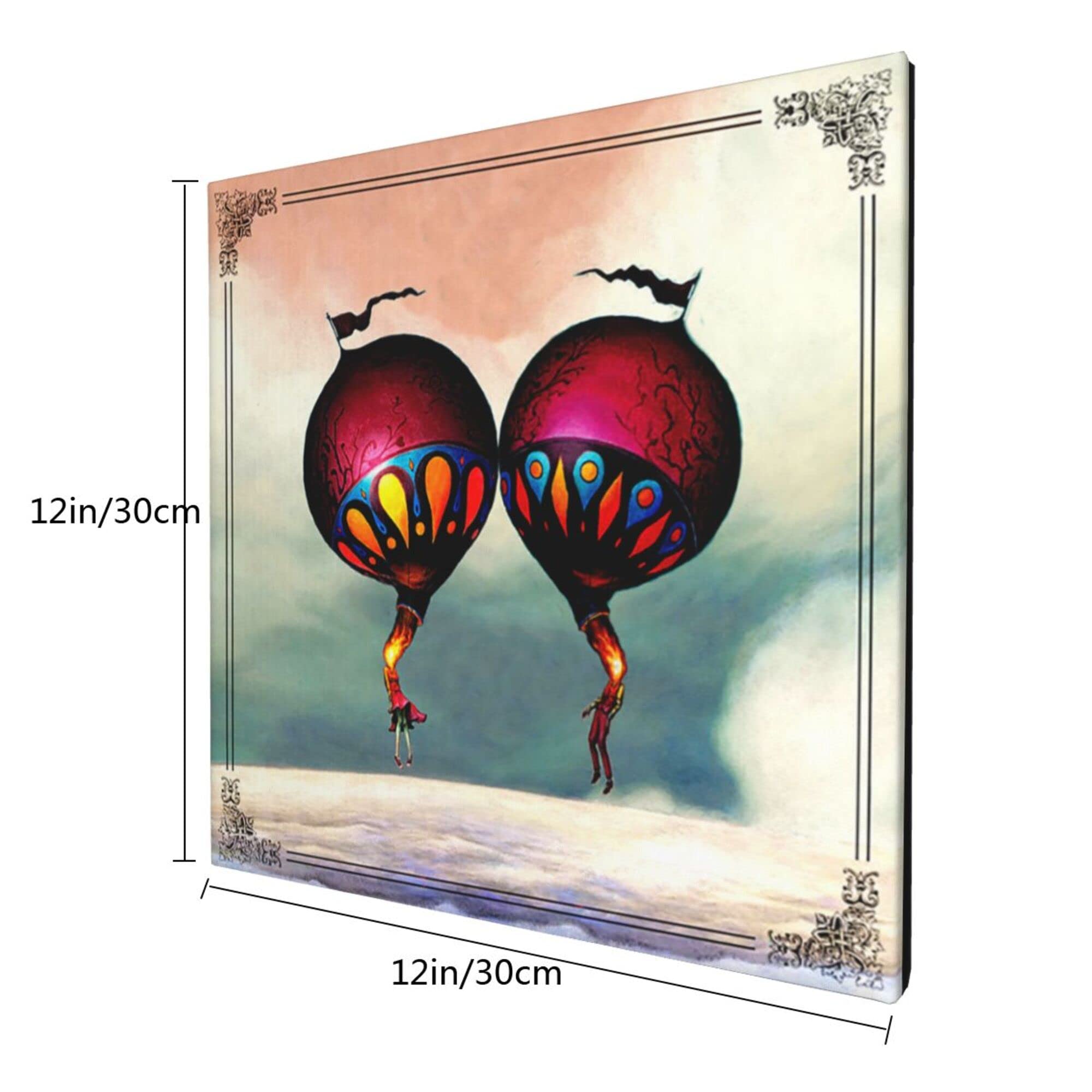 ONIAWO Circa Survive Oil Painting Wall Art - Handmade Canvas Poster for Home Decor, Bedroom & Living Room | Perfect for Gifts & Wall Decorations