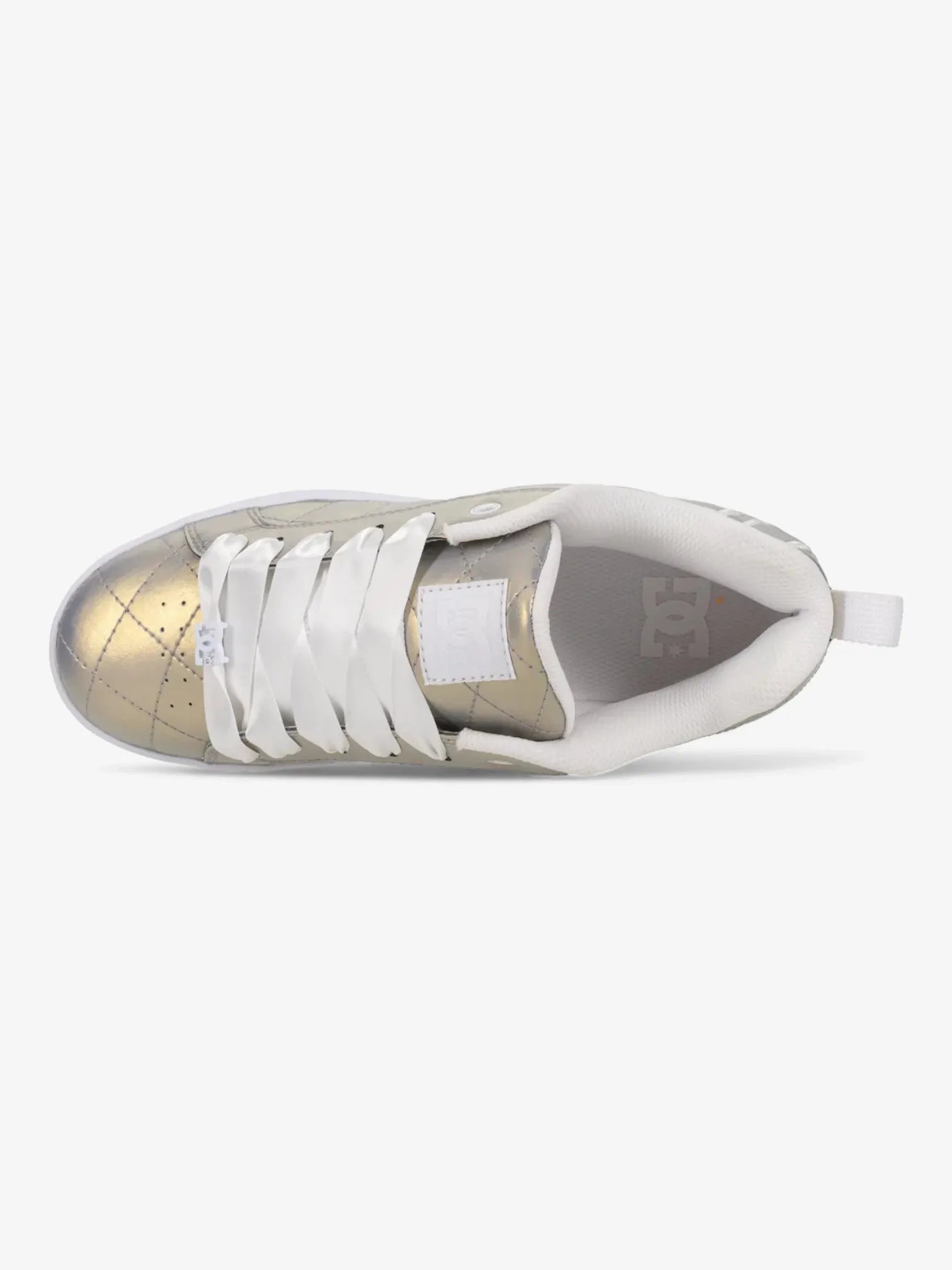 DC Women's Court Graffik Sneakers in Gold - Stylish & Comfortable Casual Shoes for Everyday Wear, Walking & Street Fashion