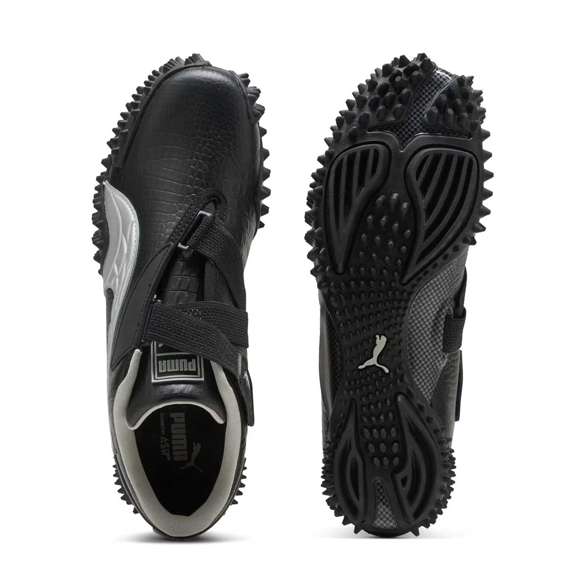 PUMA Mostro OG Sneakers - A$AP ROCKY Collaboration in Black & Silver | Men's Streetwear Fashion Shoes for Casual Wear & Urban Style