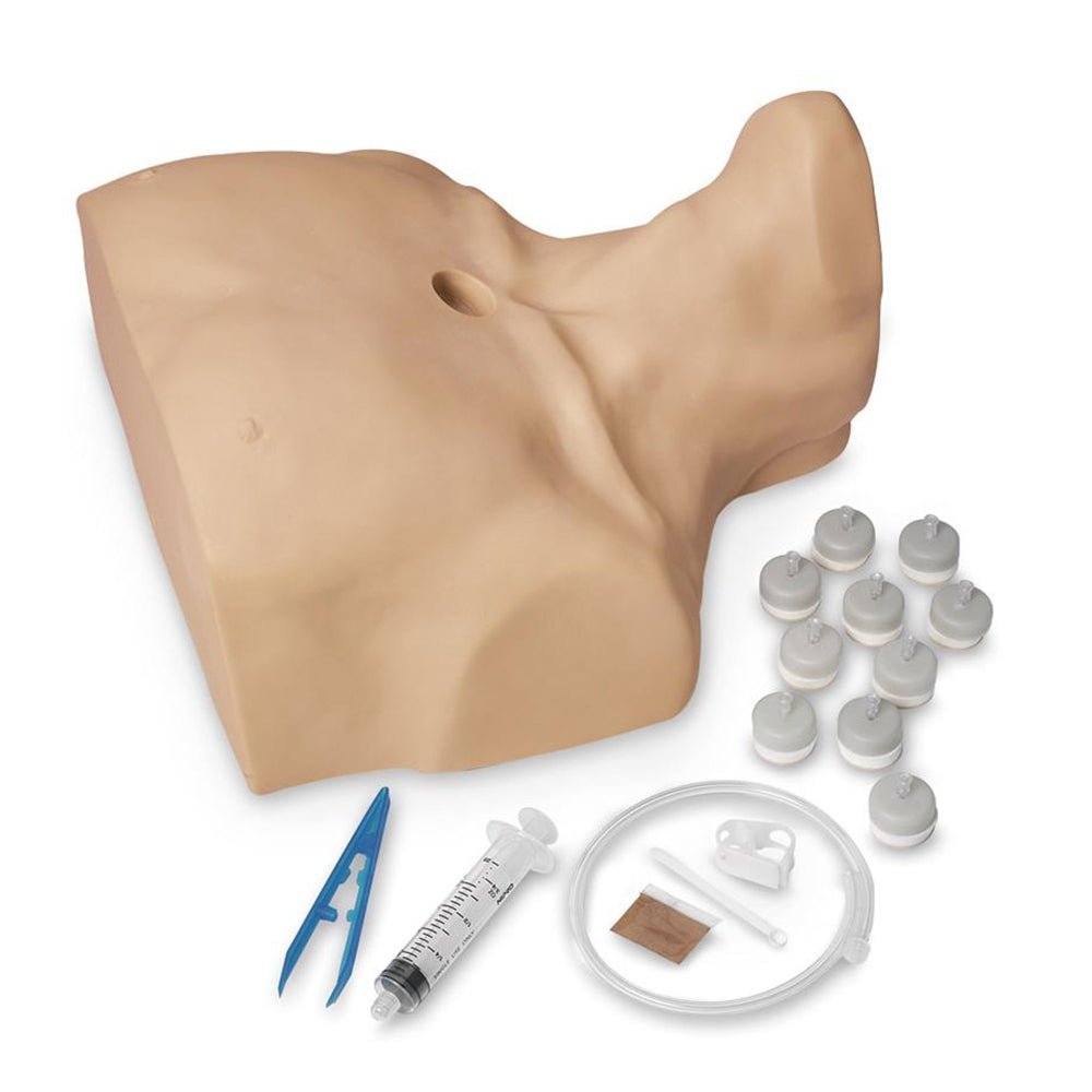 Adult Sternal Intraosseous Infusion Training Simulator - Realistic Medical Practice Model for Emergency Care, Trauma & Military Medicine Scenarios