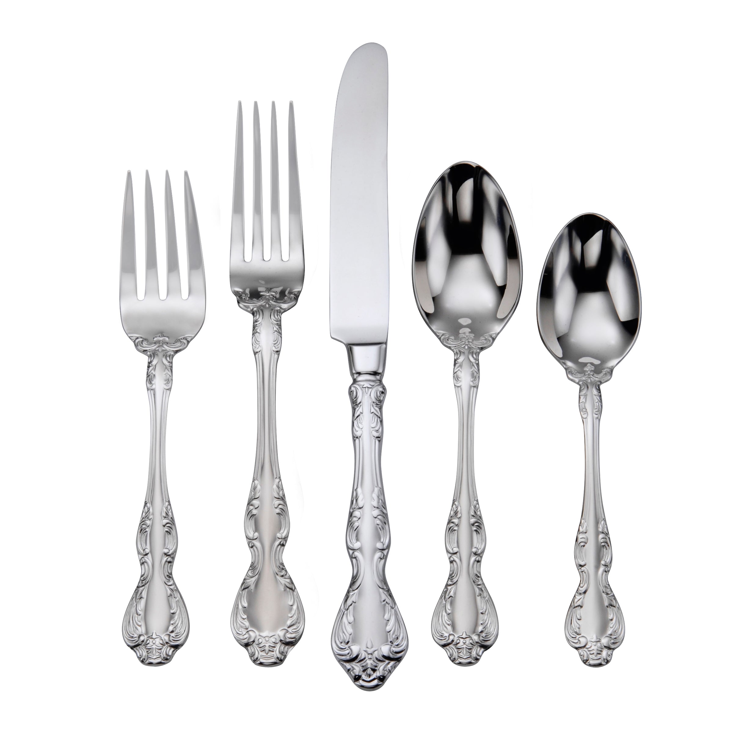 65-Piece Flatware Set - Stainless Steel Silverware with Knives, Forks, Spoons - Perfect for Dining, Parties, and Everyday Use