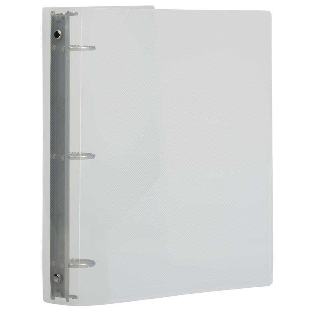 JAM PAPER Clear Plastic 1.5 Inch 3-Ring Binders - 20 Pack Bulk School & Office Supplies for Organizing Documents, Reports, and Presentations