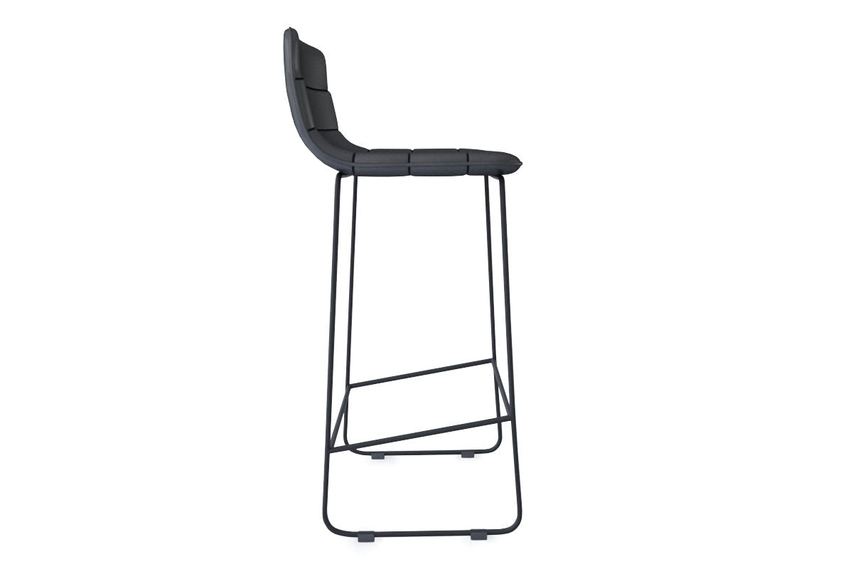 Lark Counter Stool with Sled Base - 28.7 Inch Bar Height Stool for Kitchen Island, Breakfast Bar & Home Decor - Modern Dining Stool with Comfortable Seat Height