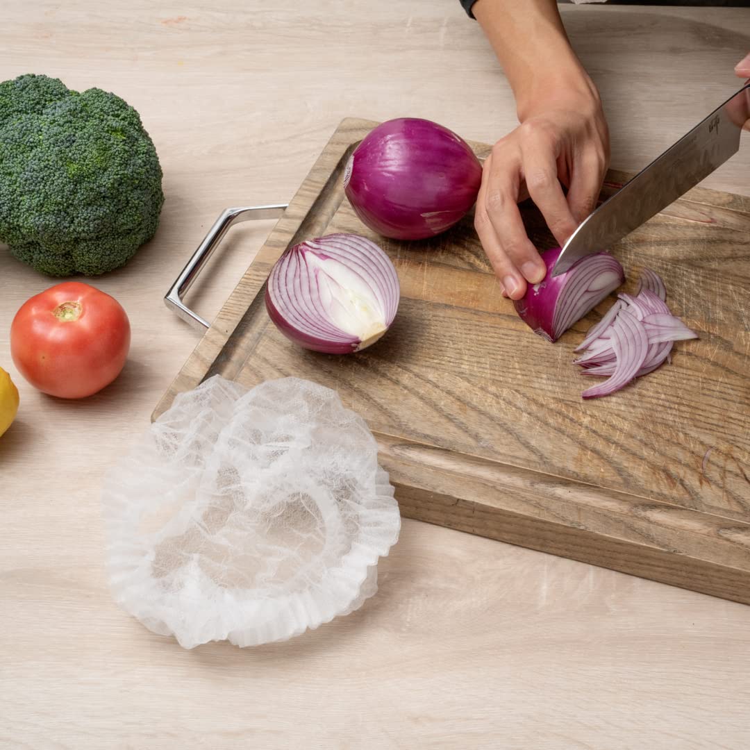 Restaurantware Hair Net - White One Size Disposable Hair Cover for Food Service & Commercial Kitchens