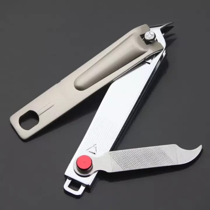 Premium Stainless Steel Nail Clippers for Men, Women & Kids - Professional Finger & Toenail Trimmer with Sharp Blades (Model 3070) - Perfect for Travel, Home Use & Grooming Kits