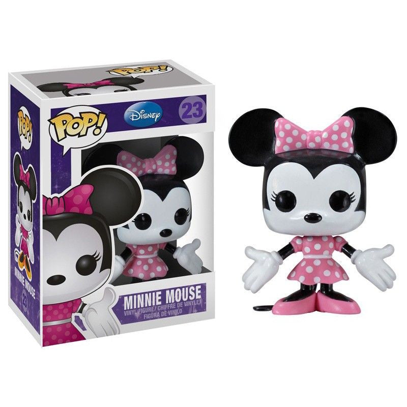 Disney Series 2 Pop! Vinyl Figure Minnie Mouse Collectible Toy [23] - Perfect for Disney Fans, Home Decor & Gift Giving