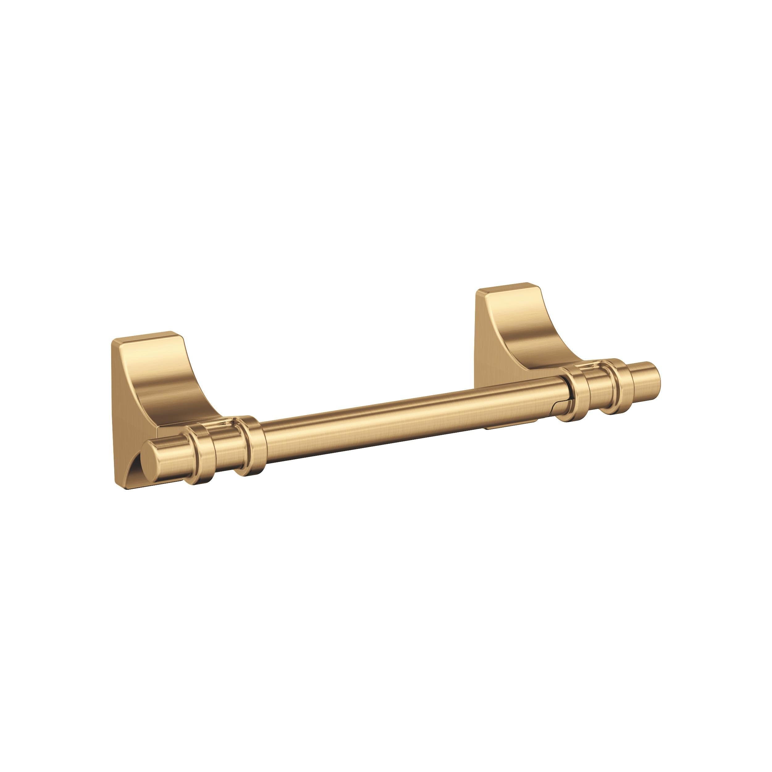 Amerock Davenport 5-Piece Bathroom Accessories Set in Champagne Bronze - Modern Vanity Organizer for Bathroom Countertop, Sink & Shower Decor