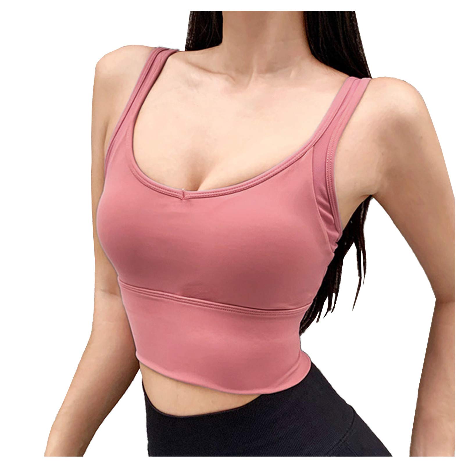 Breathable Mesh Workout Tank Top for Women - Yoga & Fitness Sports Bra with Strap Design - Perfect for Gym, Running, and Yoga Sessions