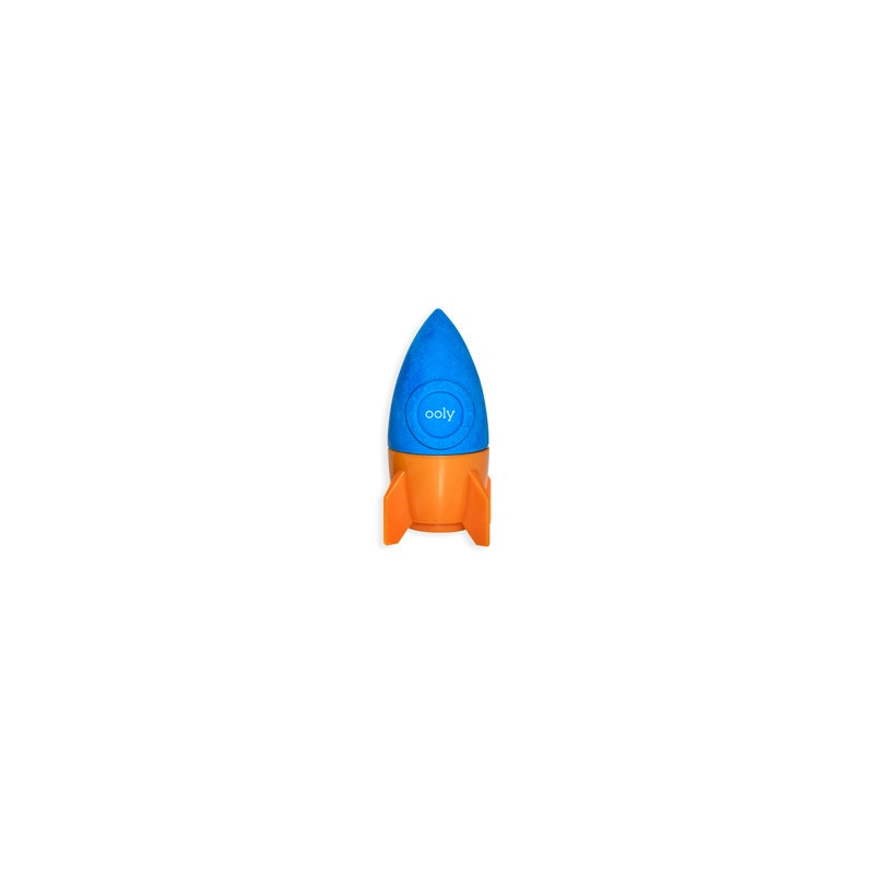 Blast Off Rocket-Shaped Eraser & Pencil Sharpener Set - Fun Space-Themed School Supplies for Kids Classroom, Homework & Art Projects