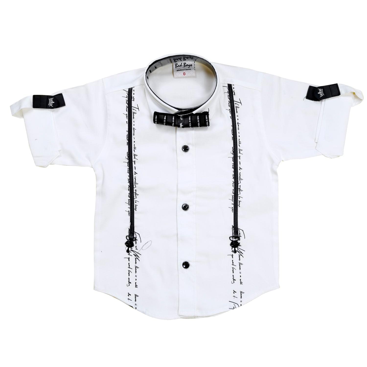 Bad Boys Comfortable & Stylish Evening Party Outfit with Bow - Perfect for Prom, Homecoming & Formal Events