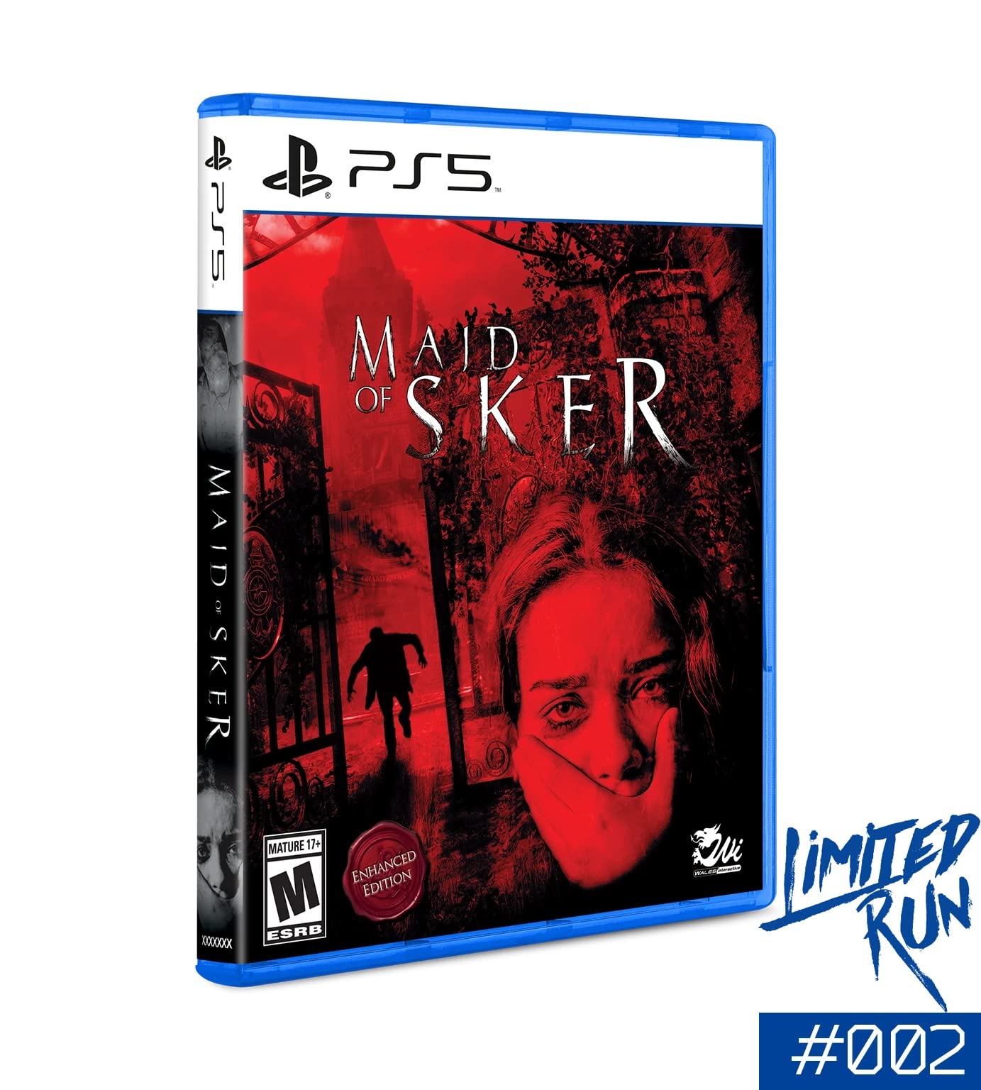 Maid of Sker PS5 Limited Run 002 - Horror Survival Game for PlayStation 5 | Collector's Edition with Exclusive Content | Perfect for Horror Fans and Game Collectors
