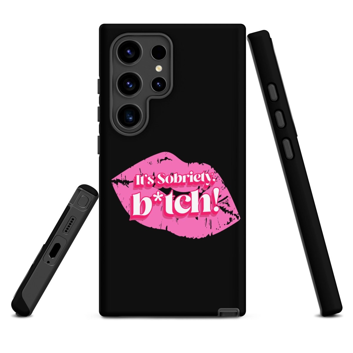 Shockproof & Durable Sobriety Sass Tough Case for Samsung Galaxy - Perfect for Outdoor Adventures & Daily Protection
