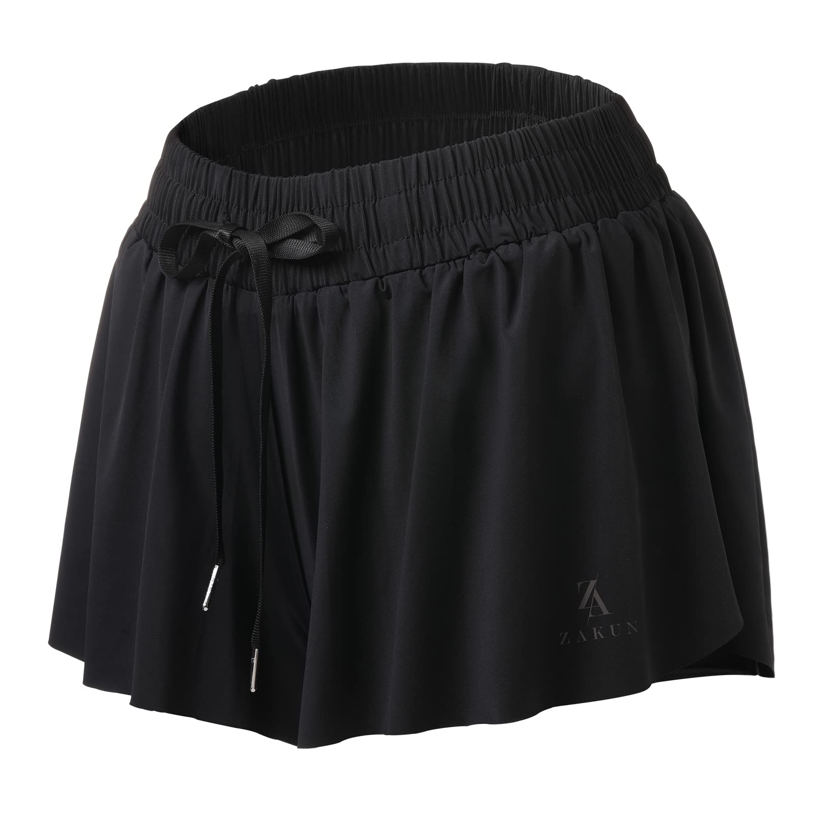 Women's 2-in-1 Running & Yoga Shorts - High Waist Quick-Dry Athletic Shorts with Double Layer Design - Perfect for Gym, Workouts, and Summer Outdoor Activities
