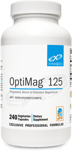 Xym Optimag 125 Magnesium Supplement - 120 Capsules | Supports Muscle Relaxation, Bone Health & Energy Production | Ideal for Athletes, Active Lifestyles & Stress Relief