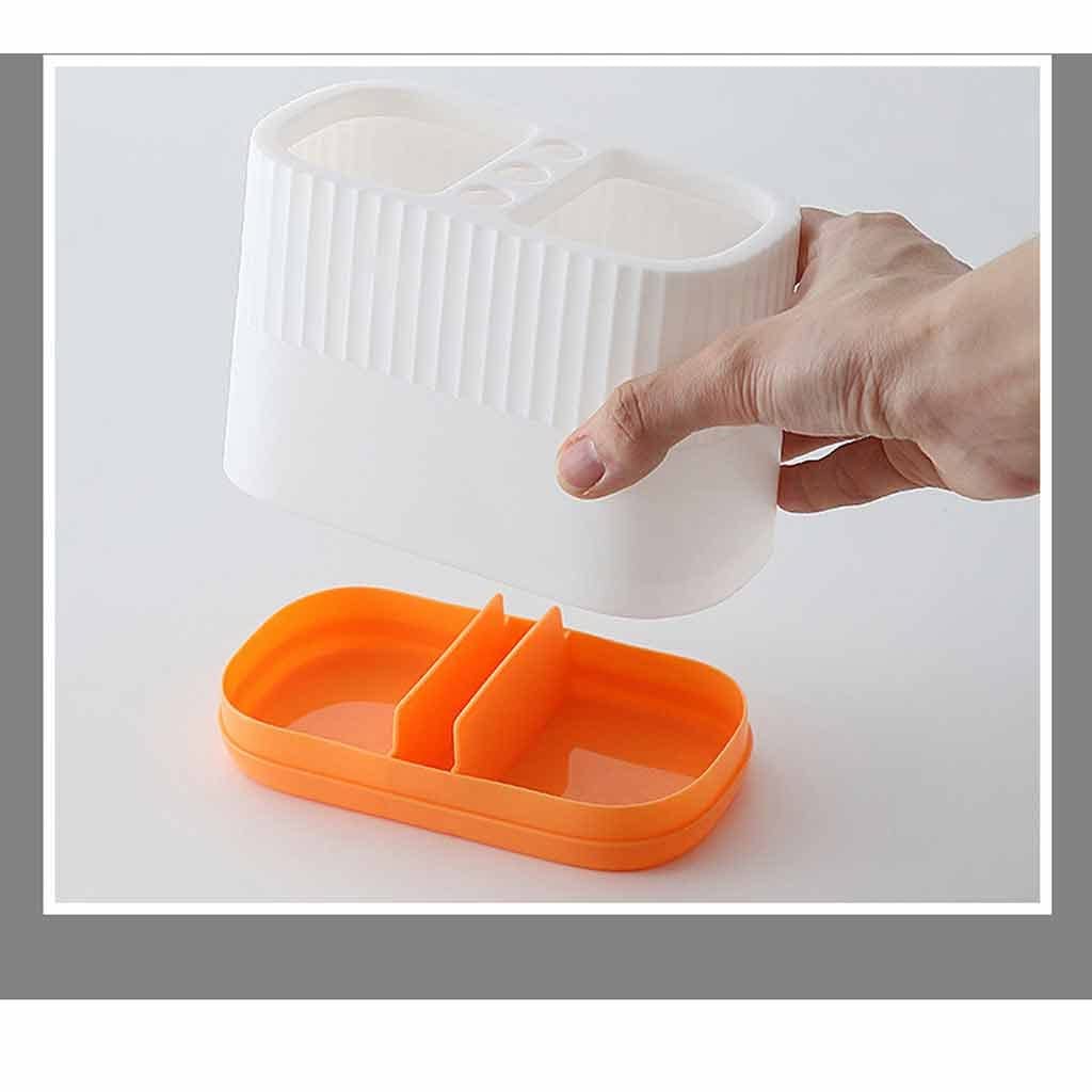 HNJCHE Multifunctional Desktop Organizer - Pen Holder, School & Office Storage Box with Phone Stand, Plastic Desktop Organizer for Stationery, Phone, and Supplies | Perfect for Home, Office, and School Use
