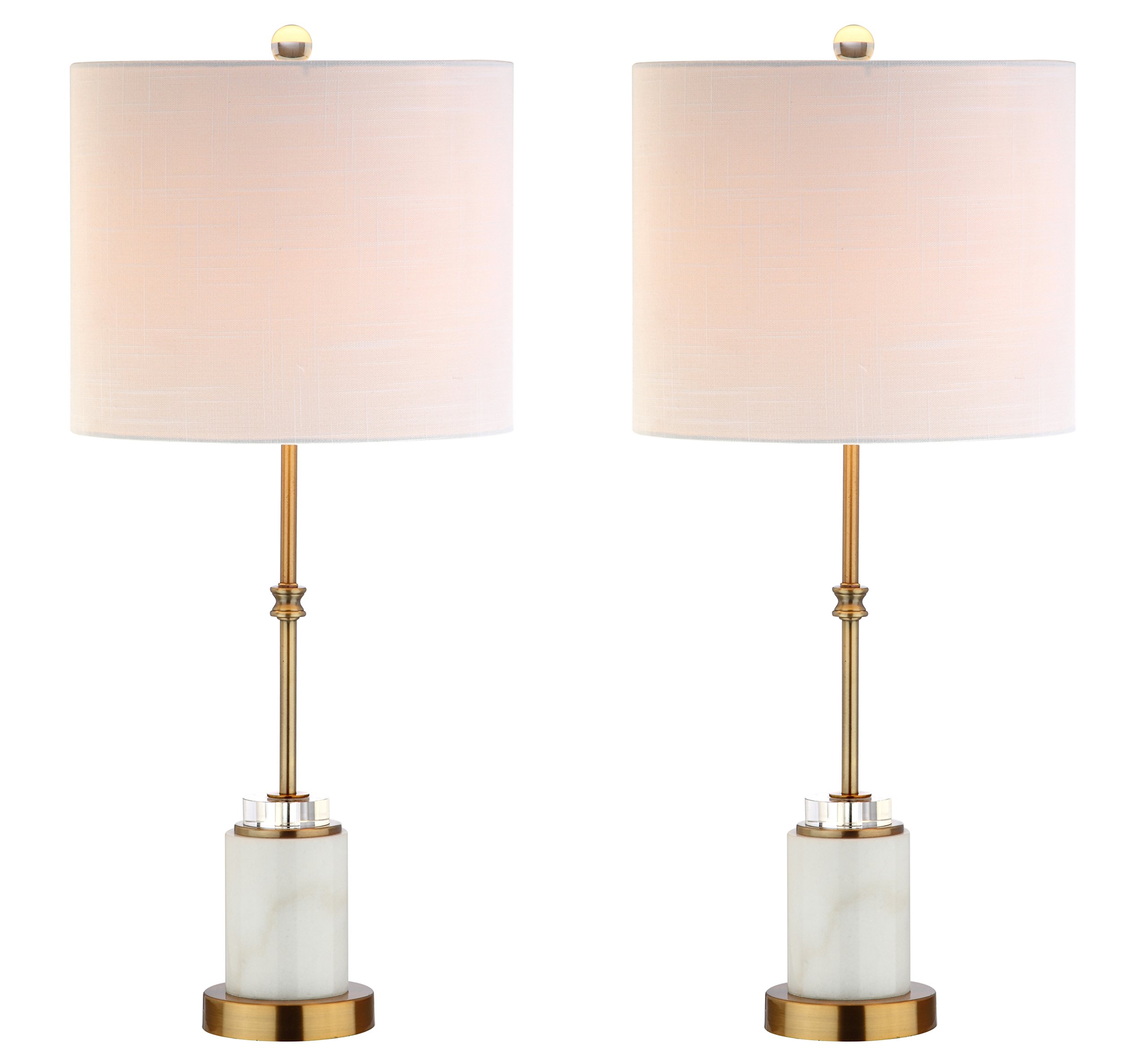 JONATHAN Y JYL5003A-SET2 Set of 2 Modern LED Table Lamps - 27