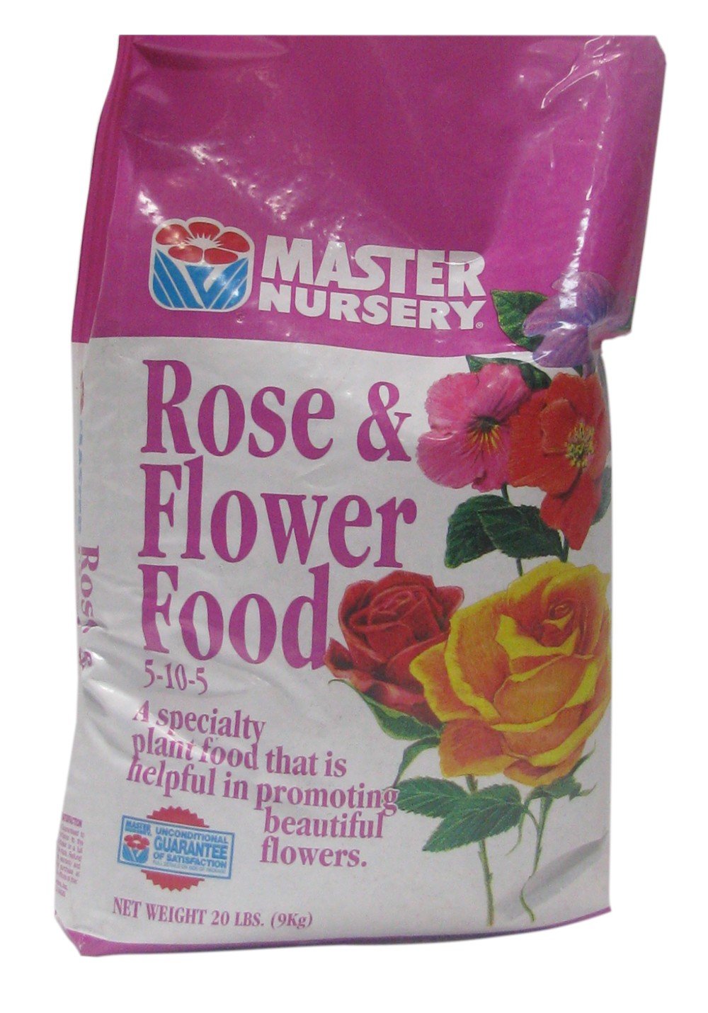 Premium 5-10-5 Rose & Flower Fertilizer - 20 lb Bag for Lush Blooms | Ideal for Roses, Hydrangeas, and Garden Flowers | Perfect for Spring Planting & Garden Maintenance