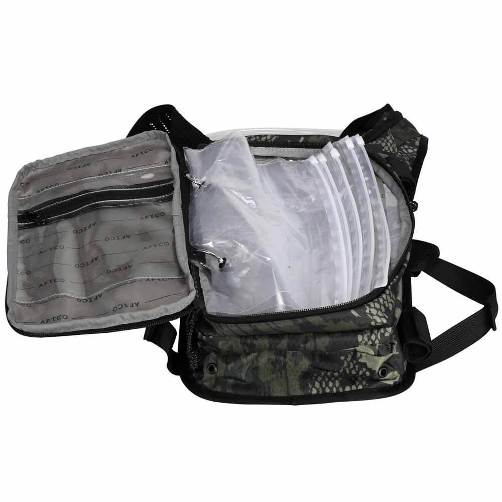 Aftco Urban Angler Fishing Backpack with 1.5L Hydration Pack - Waterproof Hiking & Outdoor Gear for Camping, Travel and Fishing Adventures