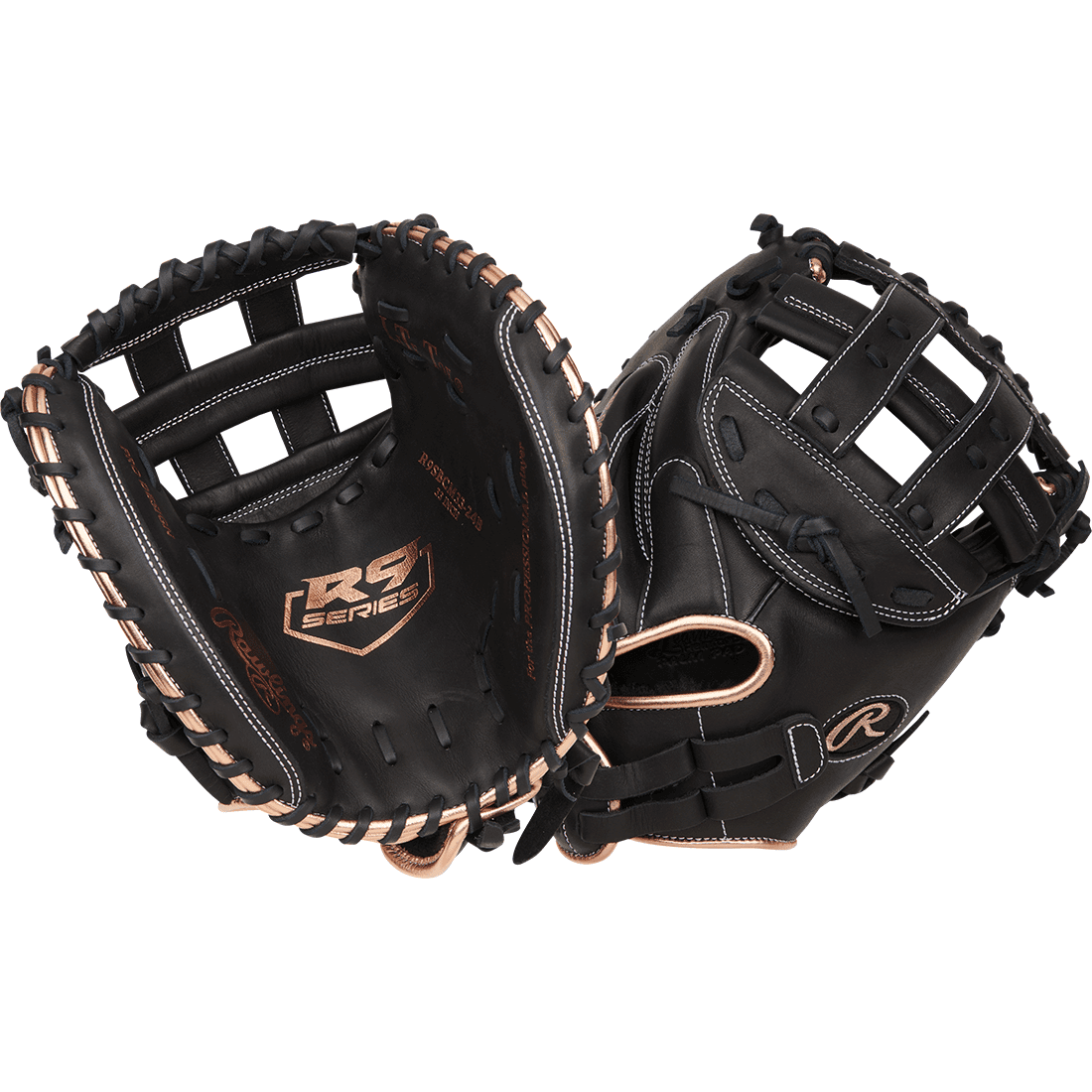 Rawlings R9 Series 33 Fastpitch Catcher's Mitt - R9SBCM33 24B Baseball Glove for Women & Youth | Perfect for Fastpitch Softball Games & Training