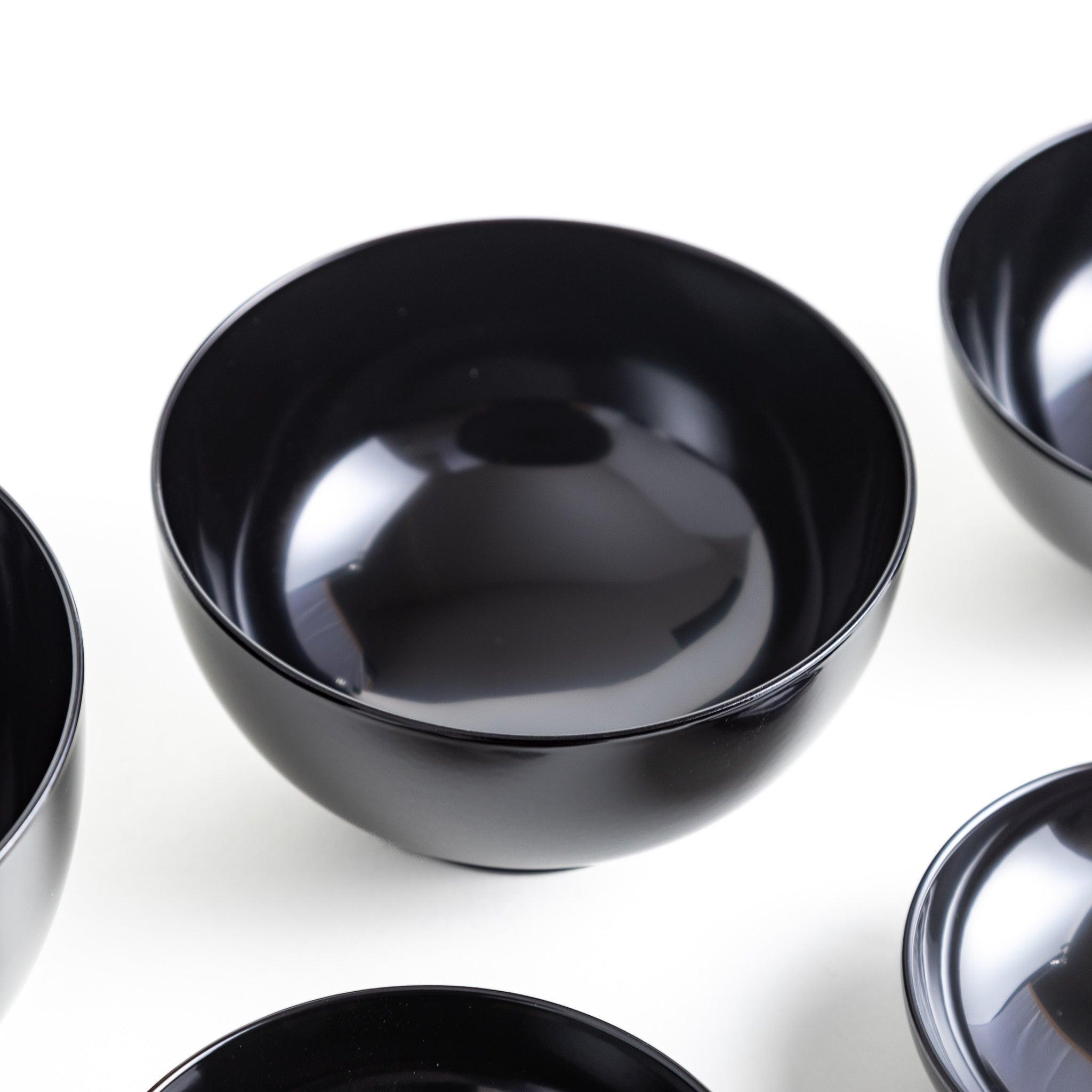Premium 5-Piece Nested Oryoki Set - Traditional Japanese Zen Buddhist Meal Bowls for Mindful Eating, Meditation Retreats & Home Dining