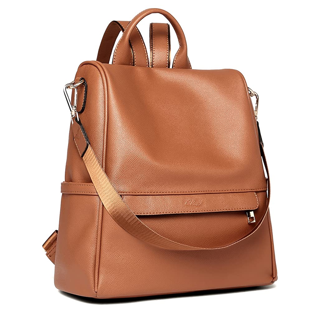 CLUCI Women's Leather Backpack Purse - Large Fashionable Anti-Theft Travel Bag for Women | Perfect for Work, Commute & Weekend Getaways