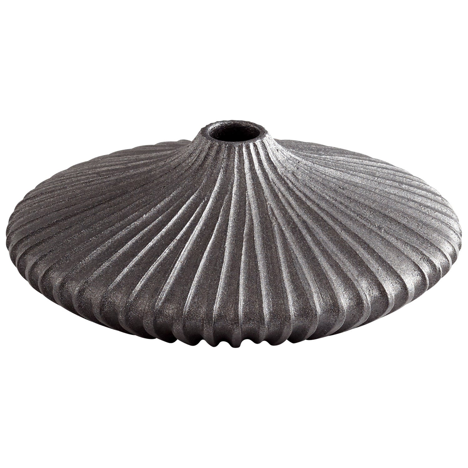 Cyan Design 11023 Allium Vase - Small Brown Ceramic Vase for Home Decor, Wedding Centerpieces & Floral Arrangements