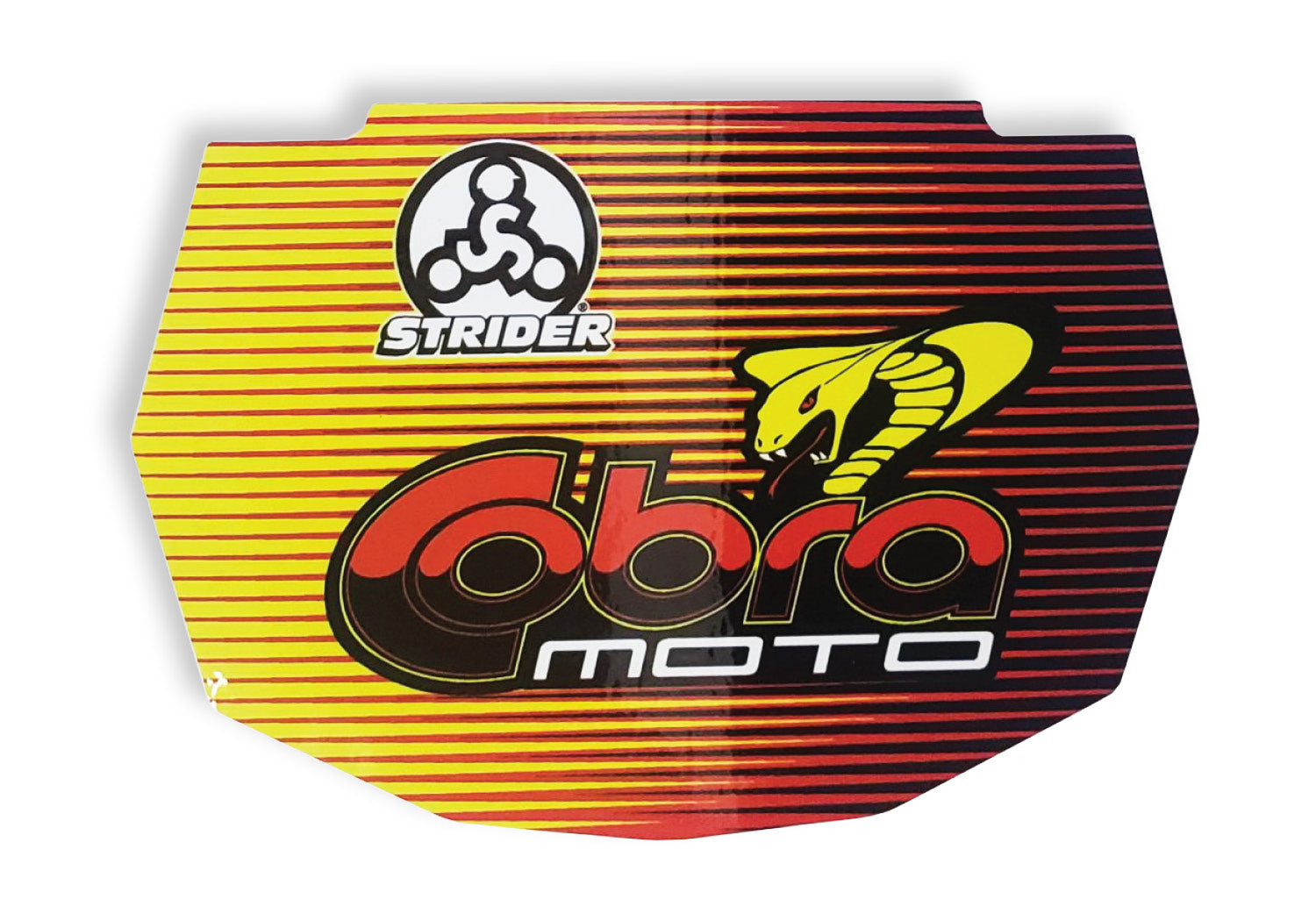 Cobra Strider Bike Stickers - Durable Vinyl Decals for Kids Balance Bikes, BMX & Mountain Bikes | Perfect for Customization, Gifts & Outdoor Adventures